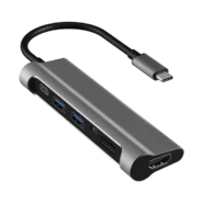 هاب شش پورت USB-C جی سی پال مدل JCP6217